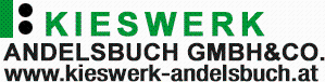 Logo Kieswerk Andelsbuch GmbH & Co KG