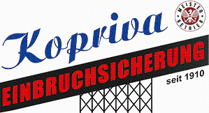 Logo Kopriva - Einbruchsicherung