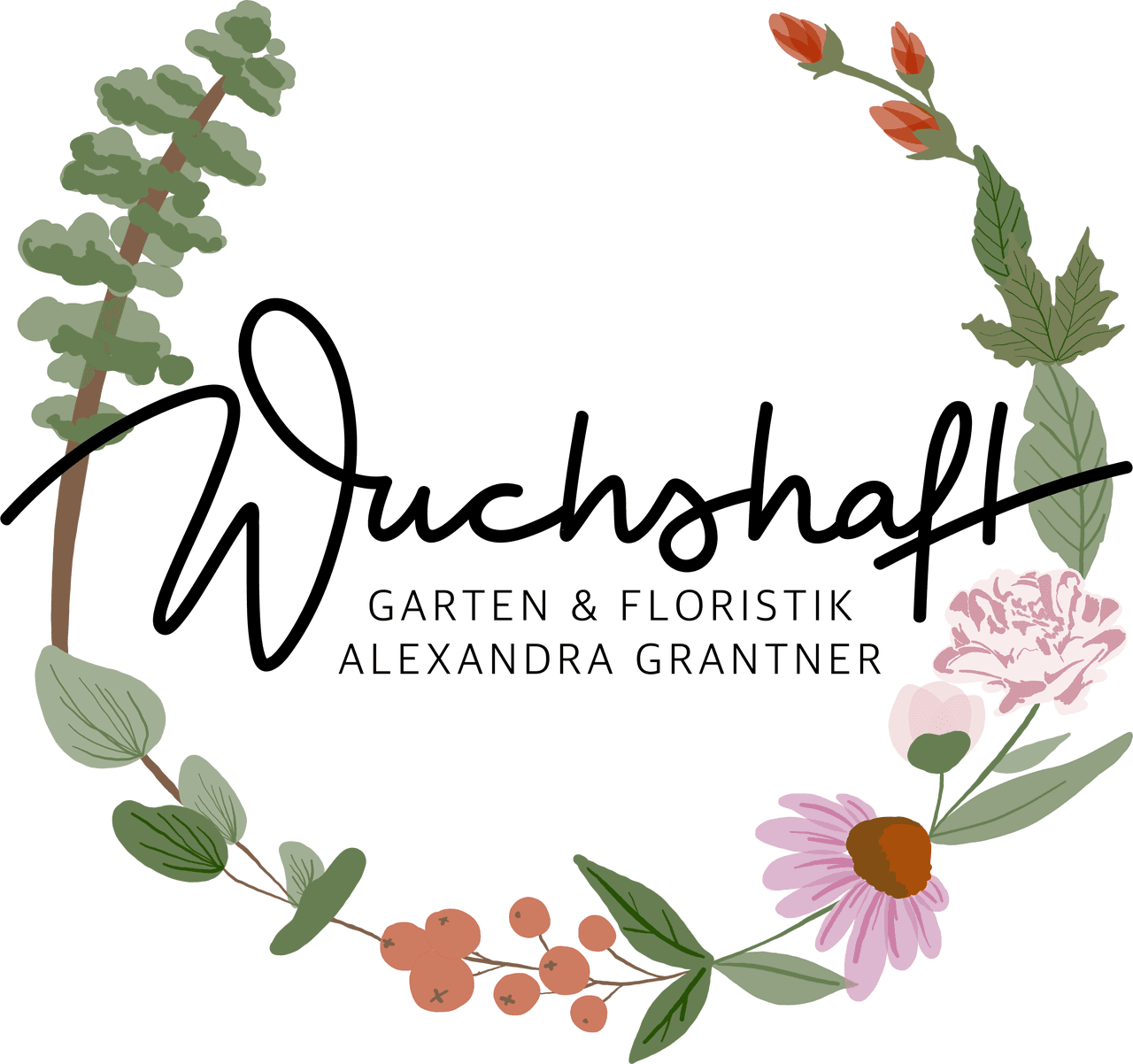 Logo Wuchshaft Garten & Floristik Alexandra Grantner