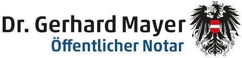Logo Notariat Dr. Gerhard Mayer