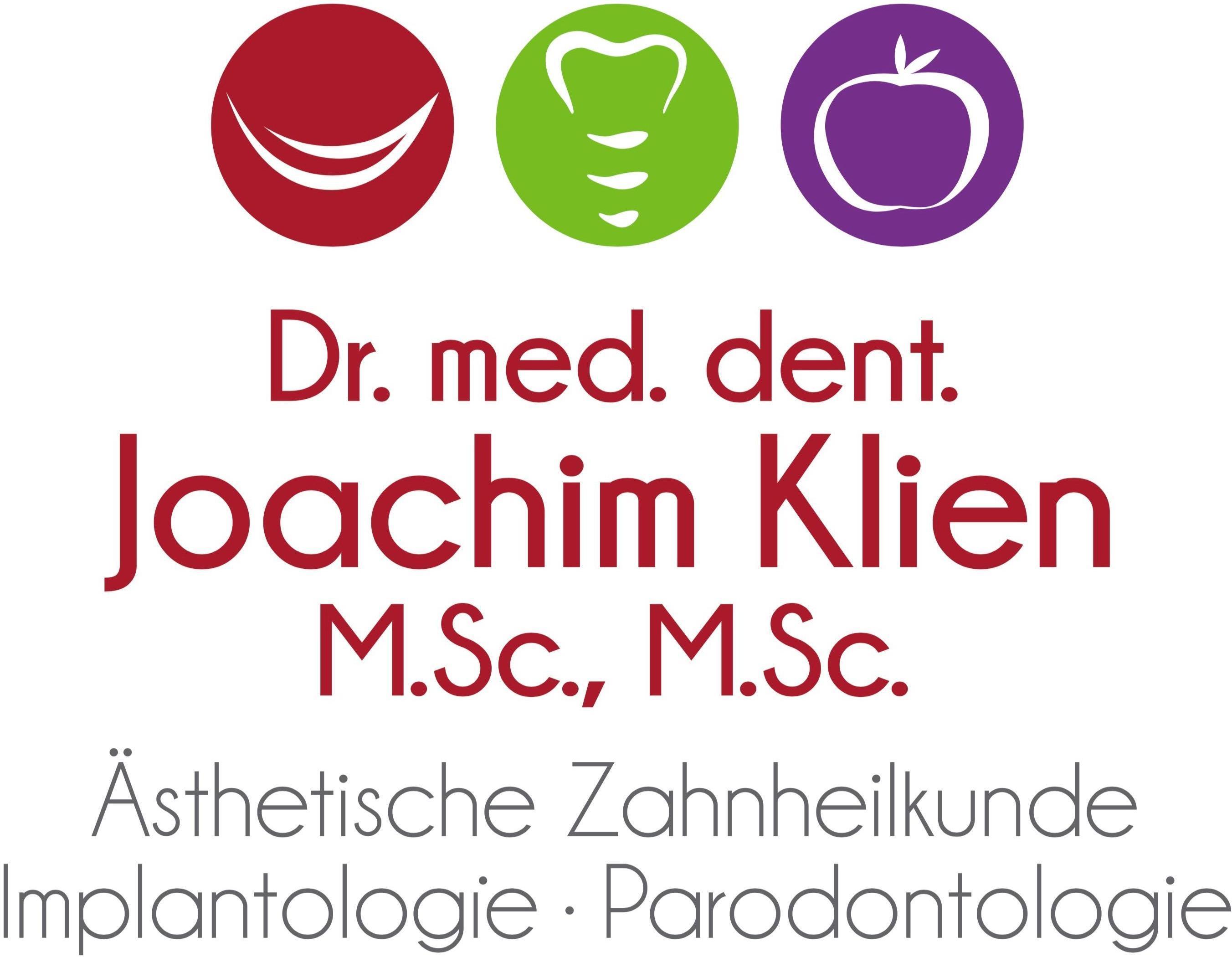 Logo Zahnarztpraxis Dr med dent Joachim Klien MSc. MSc.