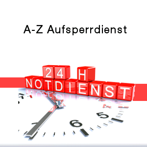 Logo A-Z 0-24 Uhr Aufsperrdienst Wien