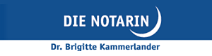 Logo Kammerlander Brigitte, Dr. - öffentliche Notarin