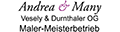 Logo Andrea & Many Maler-Meisterbetrieb Vesely & Durnthaler OG