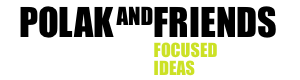 Logo POLAK and FRIENDS GmbH - Werbeagentur