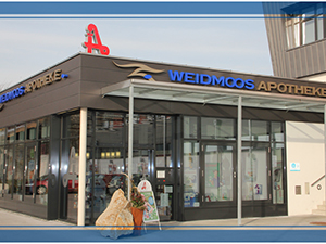 Logo Weidmoos Apotheke Mag Pharm Maria-Michaela Fölsche