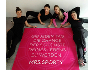Logo Mrs. Sporty - Claudia Wilfinger