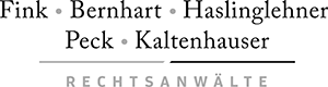 Logo Fink, Bernhart, Haslinglehner u. Peck Rechtsanwälte