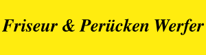Logo Friseur & Perücken Werfer