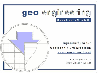 geo engineering GmbH Ingenieurbüro für Geotechnik & Erdstatik