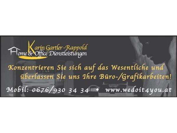 Bild 1 von Gartler-Rappold Karin Home & Office Dienstleistungen