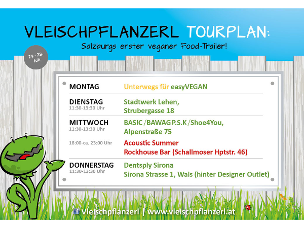 Bild 1 von Vleischpflanzerl vegan unterwegs