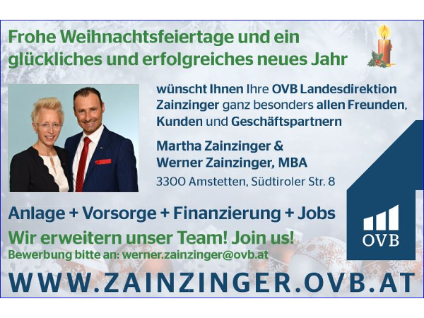 Bild 6 von Werner Zainzinger MBA, Landesdirektor für die OVB, Gewerblicher Vermögensberater