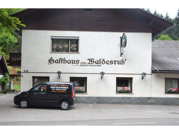Bild 1 von Gasthaus zur Waldesruh Franz Grexhammer Obstlohnpressen, Essen auf Räder