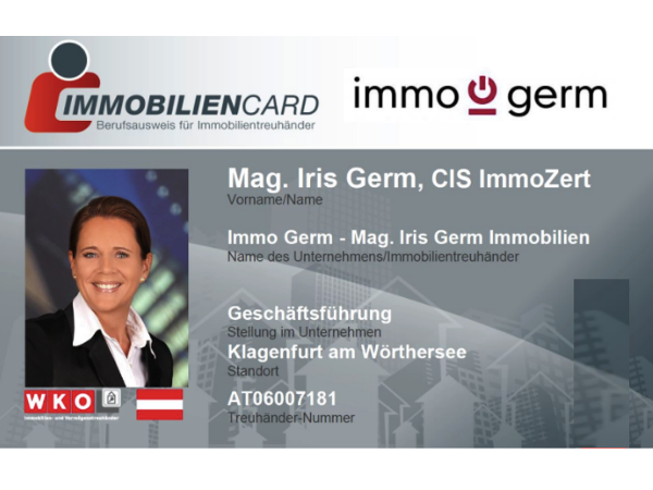 Bild 1 von Germ Iris Mag. iur., CIS ImmoZert