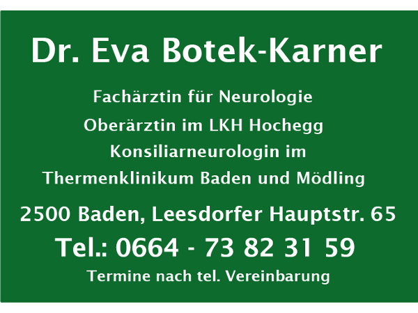 Bild 1 von Dr. med. Eva Botek-Karner