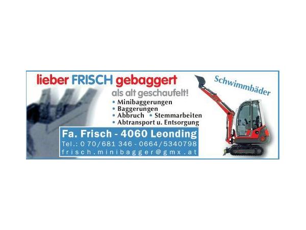 Bild 1 von Frisch Martin Baggerungen & Transporte