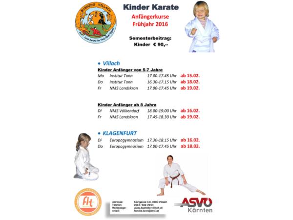 Bild 1 von BUSHIDO Villach - Verein für Karate, Tajiquan, Qigong