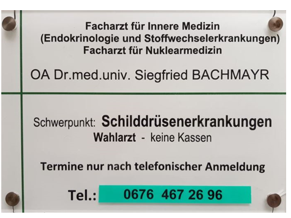 Bild 6 von Bachmayr Siegfried J Dr.