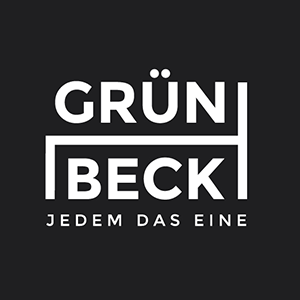 Logo von GRÜNBECK Einrichtungen interior architects design brand stores craftsmanship since 1932