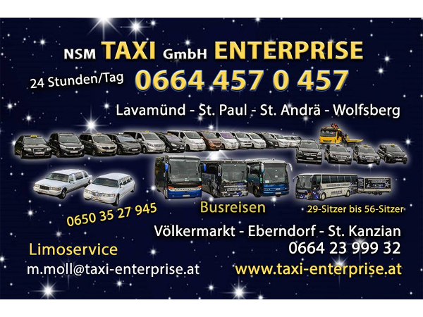 Bild 1 von NSM Taxi GmbH Enterprise