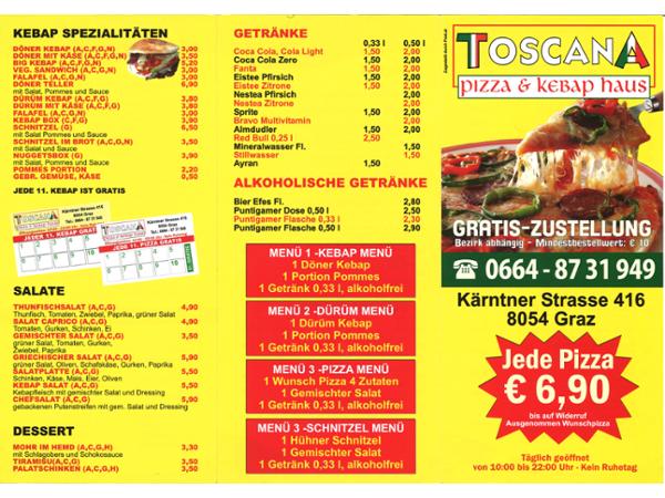 Bild 14 von TOSCANA Pizza & Kebap