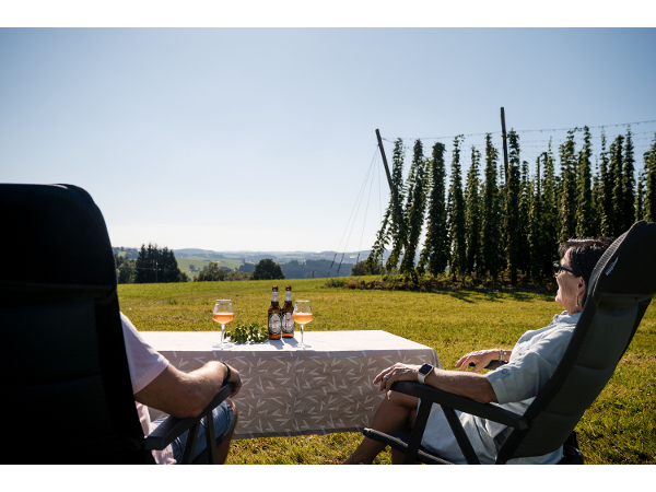 Bild 1 von Abstellplatz am Hopfenerlebnishof