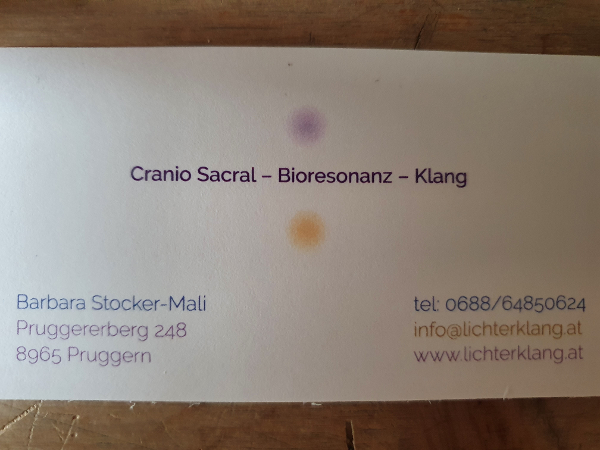 Bild 1 von Stocker-Mali Barbara