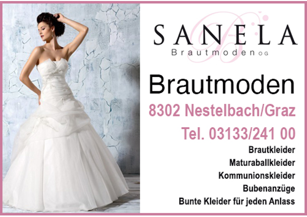 Sanela Brautmoden 8302 Nestelbach Bei Graz Brautkleider U Artikel Herold