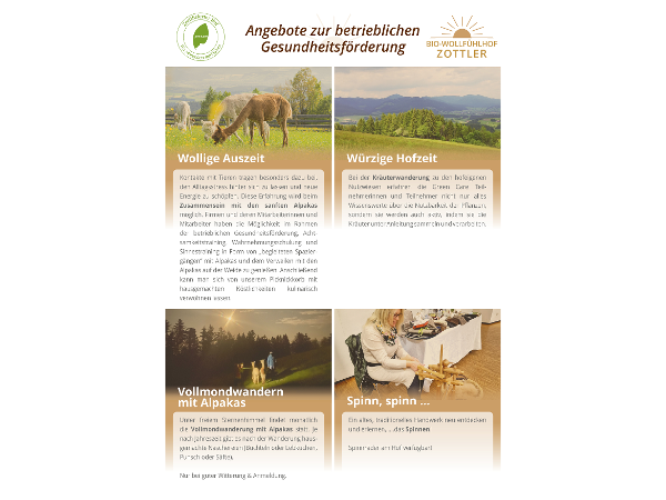Bild 30 von Zottlerhof - Bio . Alpakas . Kräuter . Spinnräder . Auszeithof