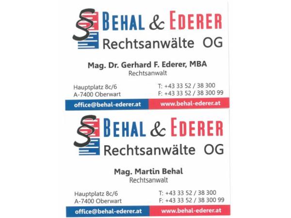 Bild 5 von Behal & Ederer Rechtsanwälte OG