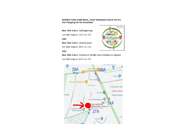 Bild 3 von CaSa-Help Wien: Sachspenden Annahme/FAIRgabe & Problemlöserei Gemeinnütziger Verein.