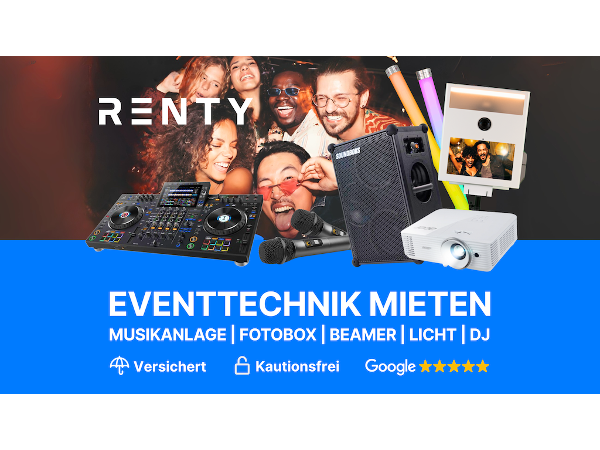 Bild 1 von Renty - Veranstaltungstechnik mieten Wien 2. Bezirk