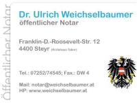 Dr. Weichselbaumer Ulrich