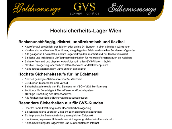 Bild 9 von Goldvorsorge INNSBRUCK/WATTENS – GVS Austria e.U.
