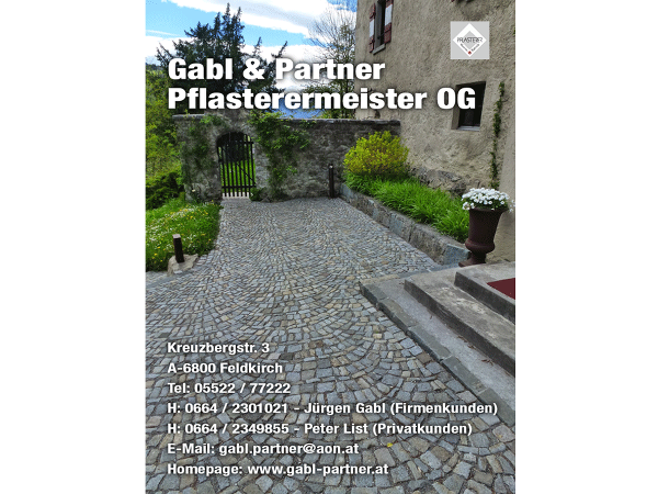 Bild 1 von Gabl & Partner Pflasterermeister OG