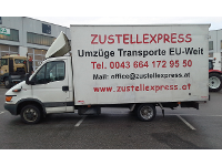 Zustellexpress Umzüge Möbeltransporte Umzugshelfer Einlagerungen Entrümpelungen EU-Weit