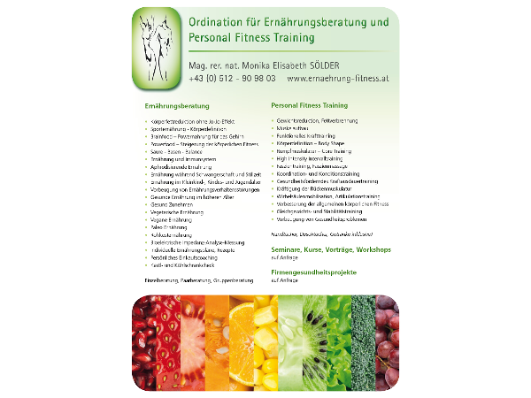 Bild 19 von Ordination für Ernährungsberatung und Personal Fitness Training Mag. Monika Sölder