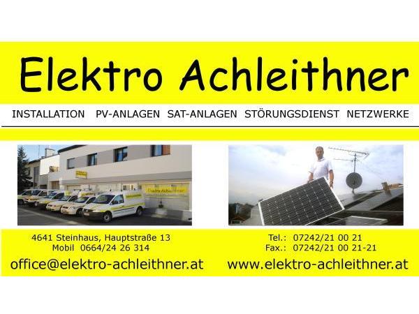 Bild 2 von Achleithner Elektroinstallationen - Elektrohandel