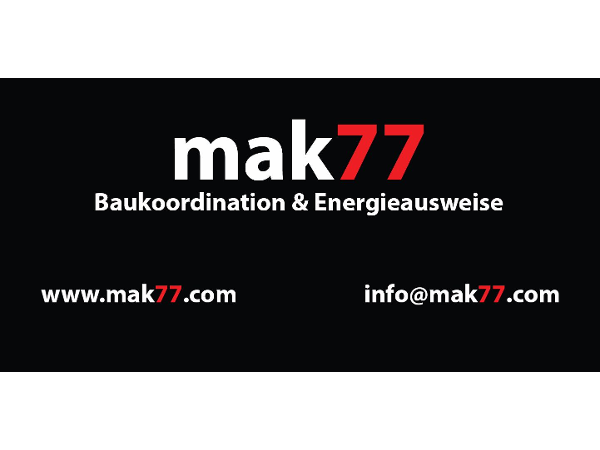 Bild 1 von mak77 - Baukoordination & Energieausweise BM DI (FH) Stephanie Körner