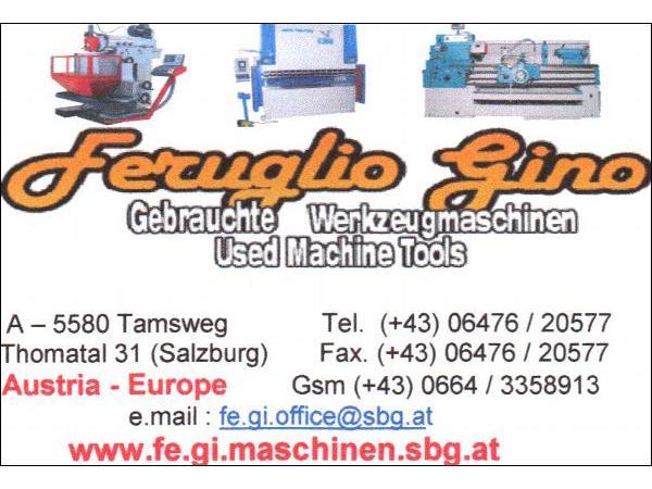 Bild 1 von Gebrauchte Werkzeugmaschinen / Used machine tools Feruglio Gino