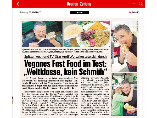 Bild 2 von Vleischpflanzerl vegan unterwegs