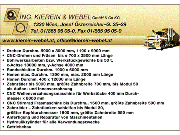 Bild 1 von Ing. Kierein & Webel GmbH & Co KG