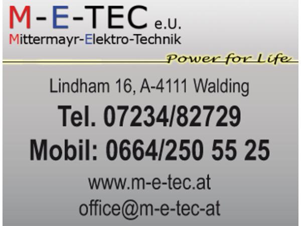 Bild 1 von M-E-TEC e.U. Mittermayr - Elektrotechnik - Alarmanlagen