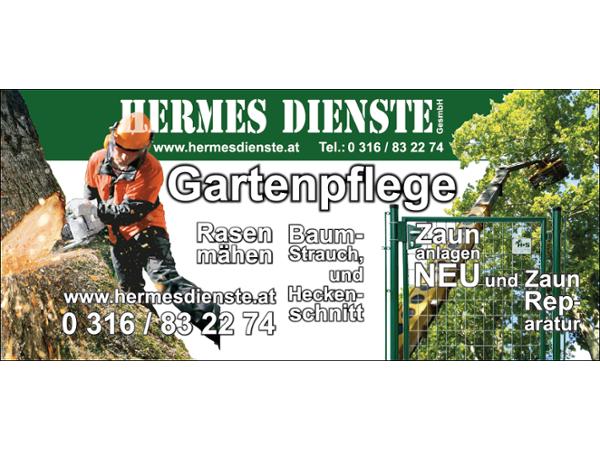 Bild 1 von HERMES-DIENSTE GesmbH - Gartenpflege/Zäune/Reinigungen