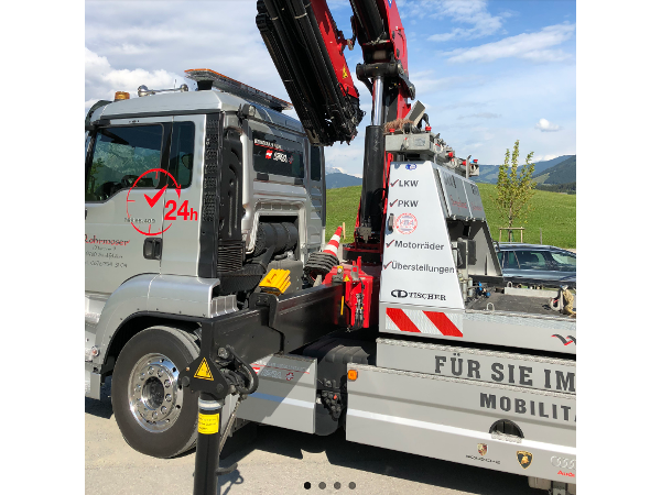 Bild 1 von Rohrmoser Abschleppdienst,-Pannenhilfe, Leihwagen