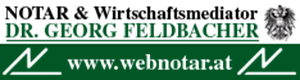 Logo von Notar & Wirtschaftsmediator Dr. Georg Feldbacher
