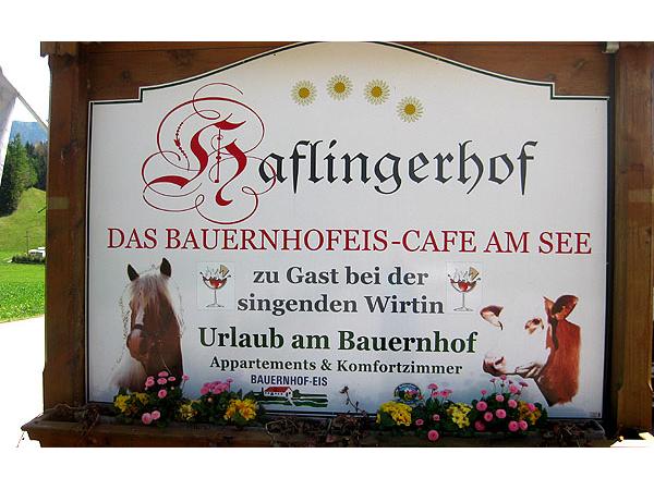 Bild 1 von Eiscafe Ferienpension Haflingerhof
