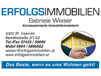 ERFOLGSIMMOBILIEN Gabriele Wieser