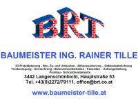 BRT- Baumeister Ing. Rainer Tille